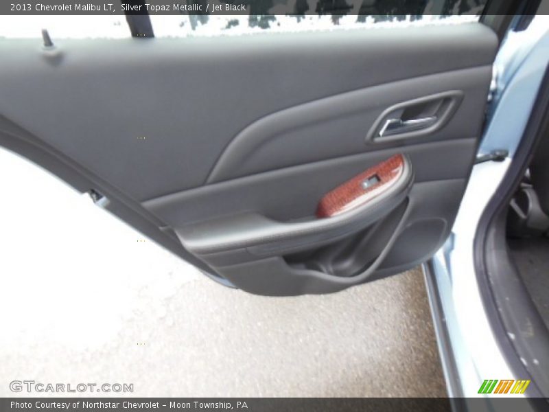 Silver Topaz Metallic / Jet Black 2013 Chevrolet Malibu LT