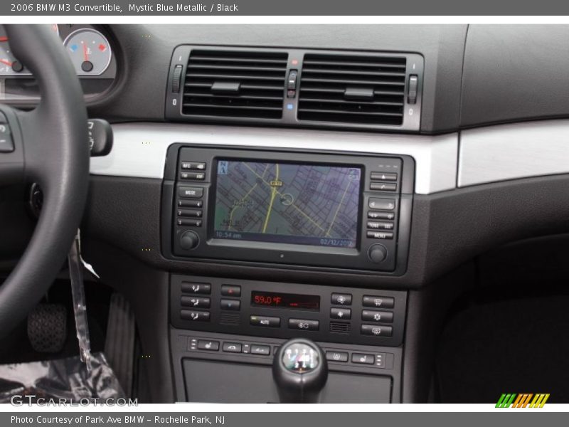 Navigation of 2006 M3 Convertible