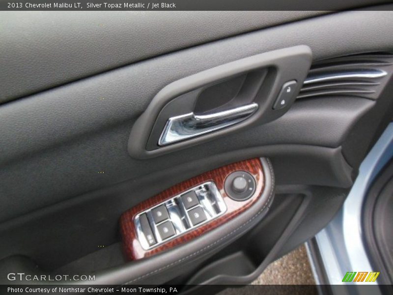 Silver Topaz Metallic / Jet Black 2013 Chevrolet Malibu LT