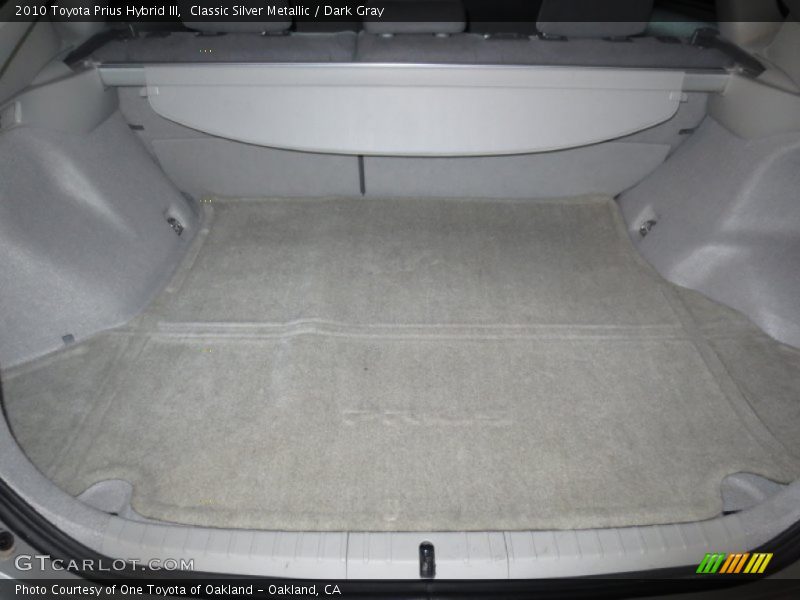 Classic Silver Metallic / Dark Gray 2010 Toyota Prius Hybrid III