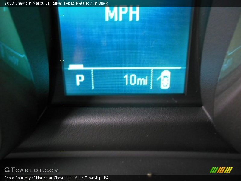 Silver Topaz Metallic / Jet Black 2013 Chevrolet Malibu LT