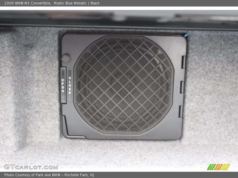 Audio System of 2006 M3 Convertible