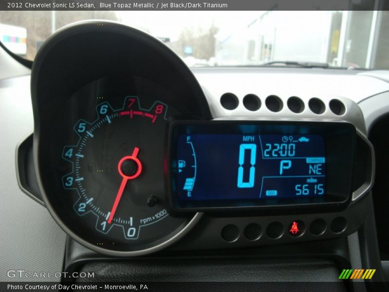  2012 Sonic LS Sedan LS Sedan Gauges