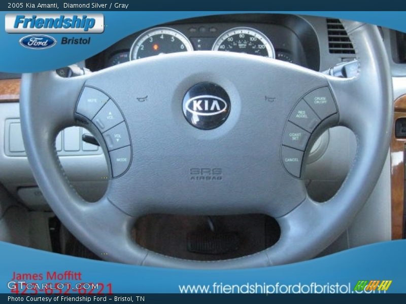 Diamond Silver / Gray 2005 Kia Amanti