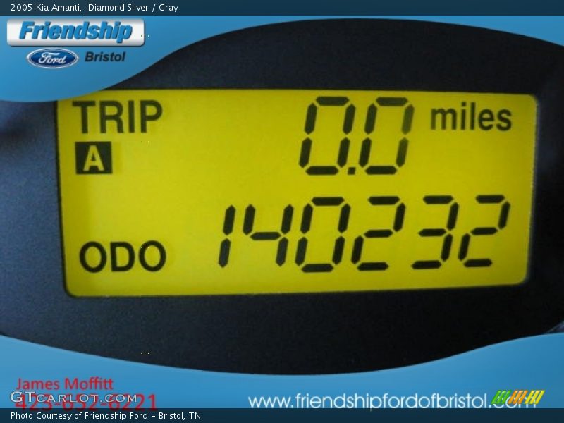 Diamond Silver / Gray 2005 Kia Amanti