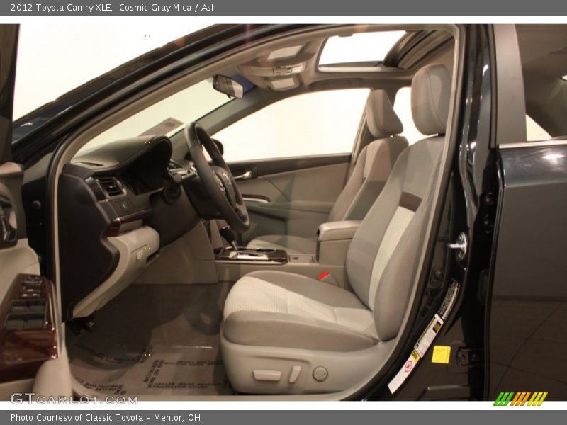  2012 Camry XLE Ash Interior