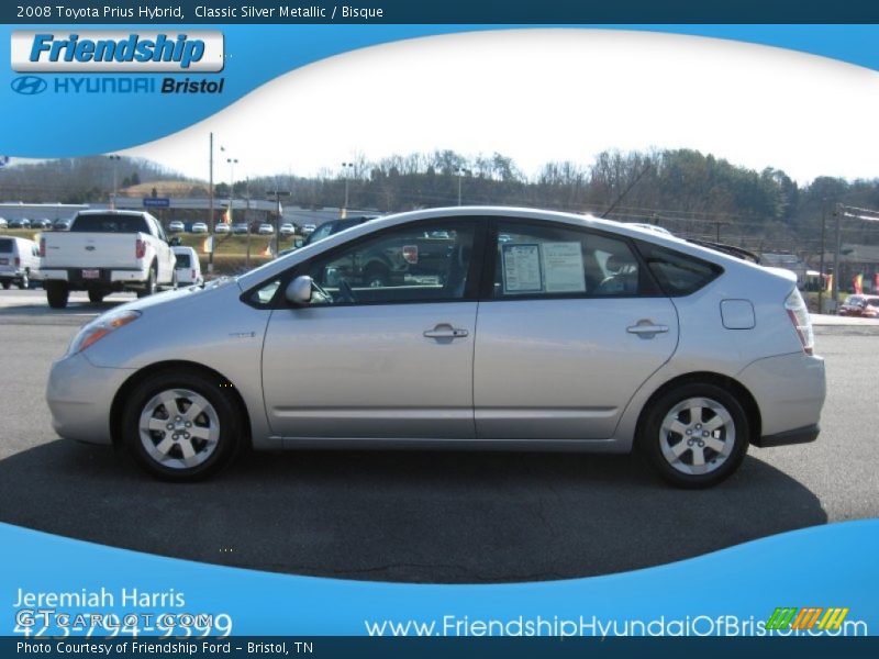 Classic Silver Metallic / Bisque 2008 Toyota Prius Hybrid