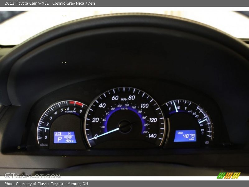  2012 Camry XLE XLE Gauges