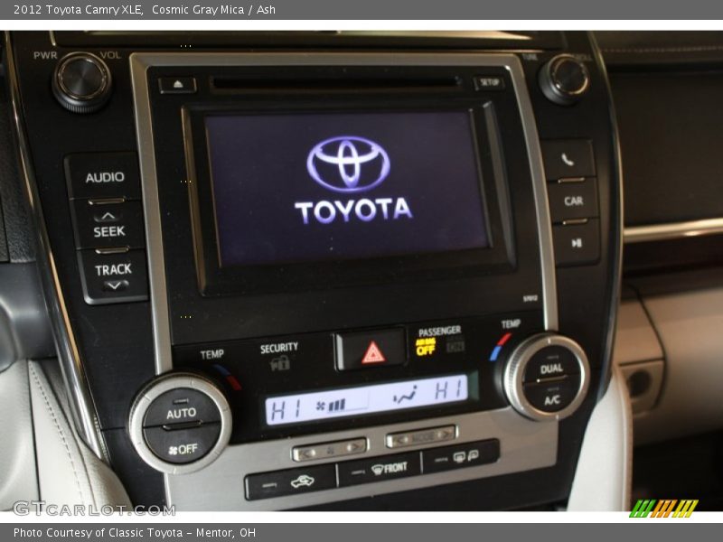 Cosmic Gray Mica / Ash 2012 Toyota Camry XLE