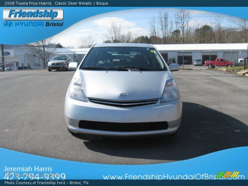 Classic Silver Metallic / Bisque 2008 Toyota Prius Hybrid