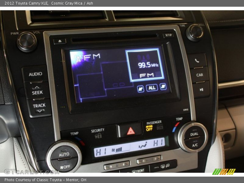 Cosmic Gray Mica / Ash 2012 Toyota Camry XLE