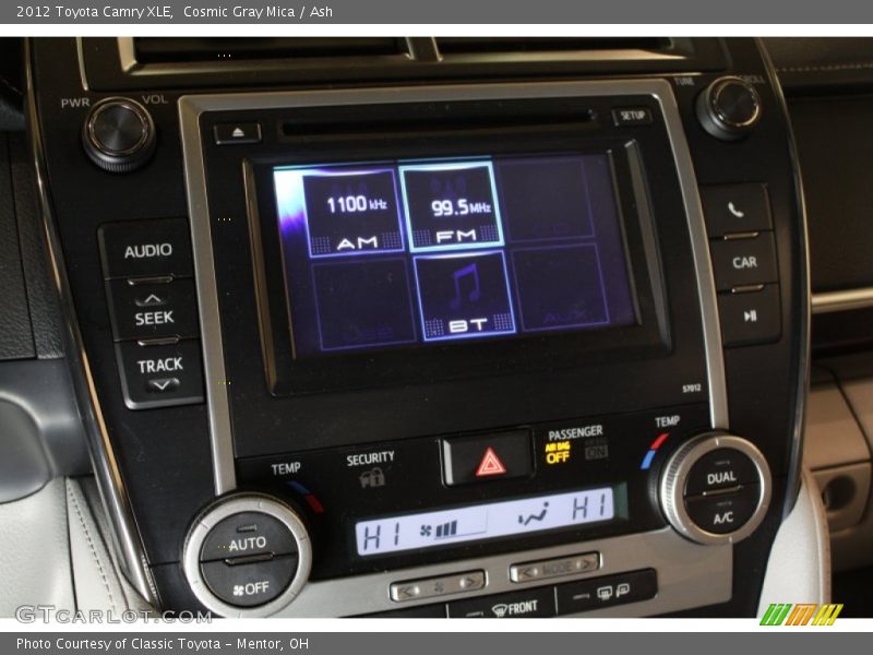 Cosmic Gray Mica / Ash 2012 Toyota Camry XLE