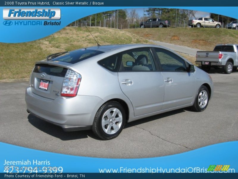 Classic Silver Metallic / Bisque 2008 Toyota Prius Hybrid