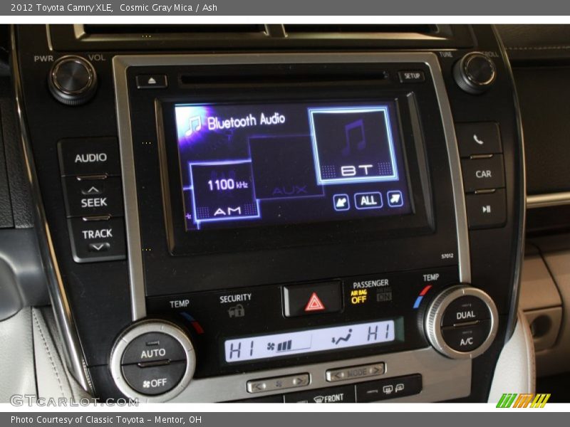 Cosmic Gray Mica / Ash 2012 Toyota Camry XLE
