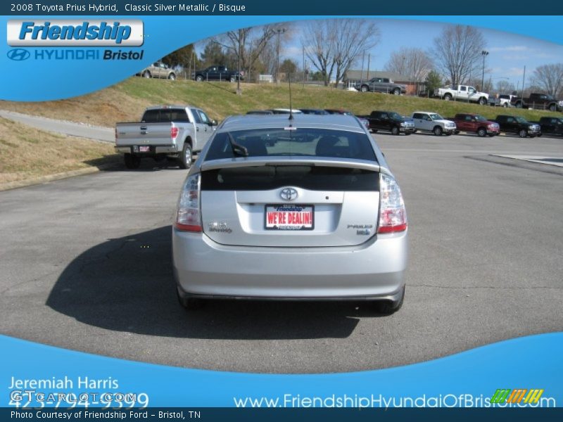 Classic Silver Metallic / Bisque 2008 Toyota Prius Hybrid