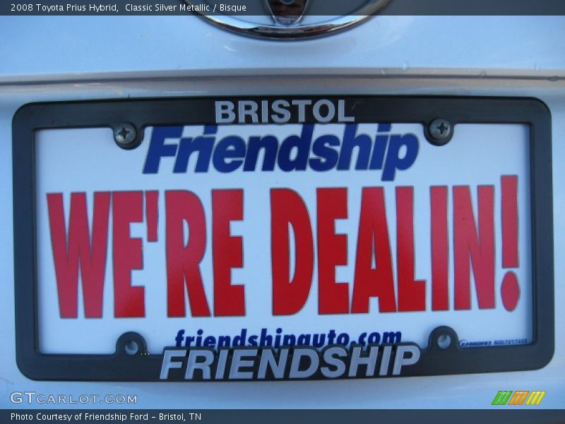 Classic Silver Metallic / Bisque 2008 Toyota Prius Hybrid
