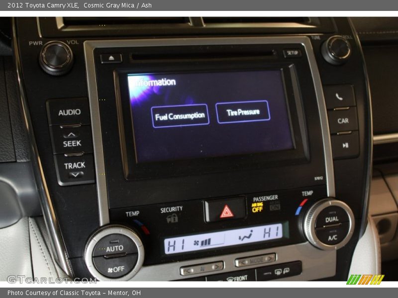 Cosmic Gray Mica / Ash 2012 Toyota Camry XLE