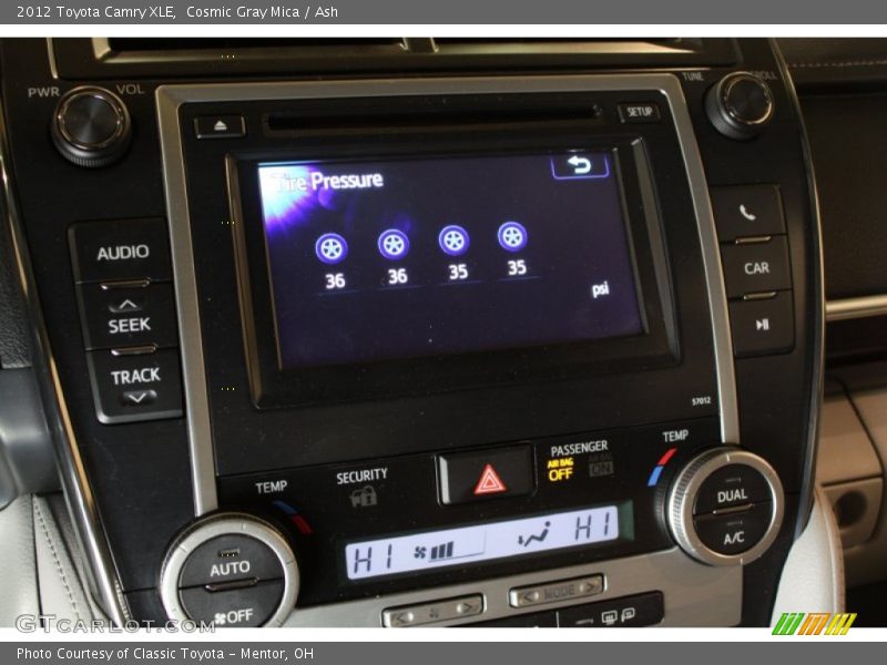 Cosmic Gray Mica / Ash 2012 Toyota Camry XLE