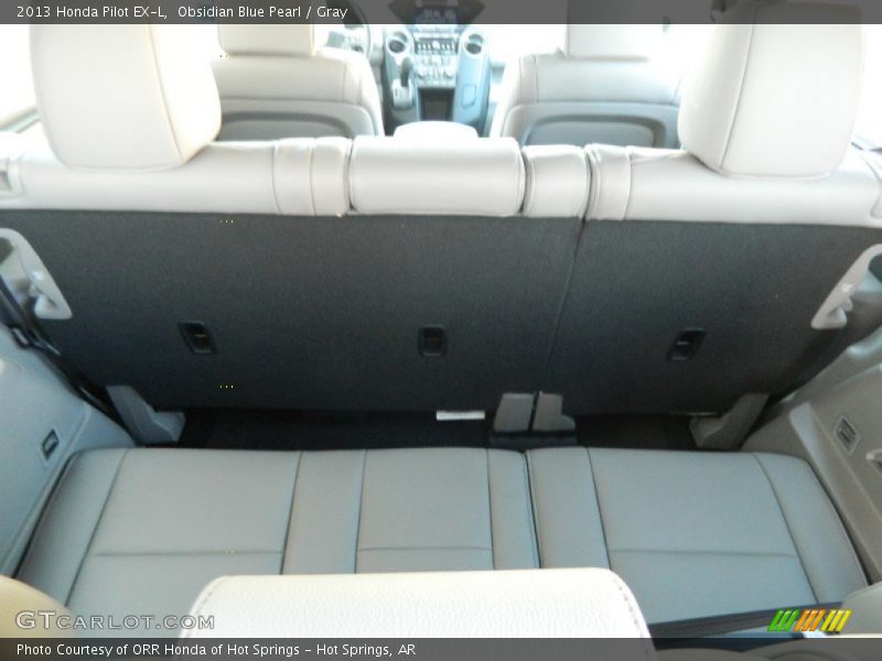 Obsidian Blue Pearl / Gray 2013 Honda Pilot EX-L
