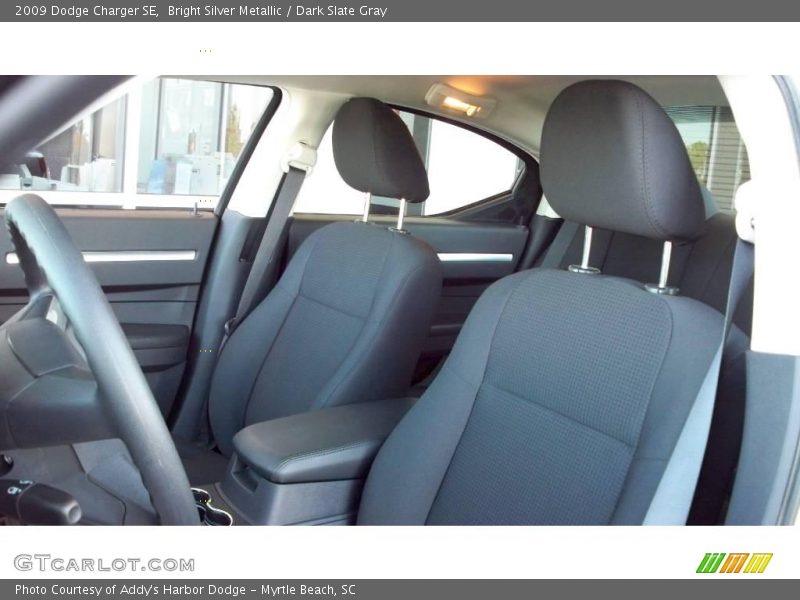 Bright Silver Metallic / Dark Slate Gray 2009 Dodge Charger SE