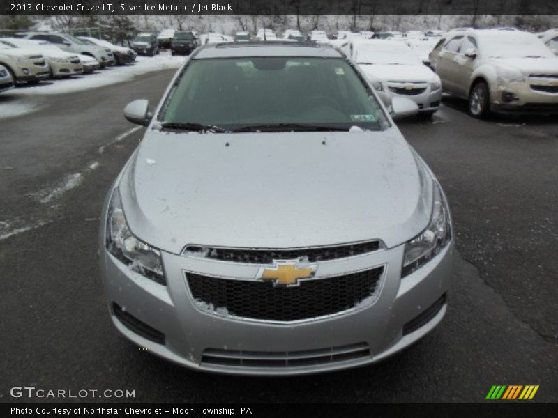 Silver Ice Metallic / Jet Black 2013 Chevrolet Cruze LT