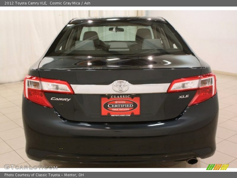 Cosmic Gray Mica / Ash 2012 Toyota Camry XLE