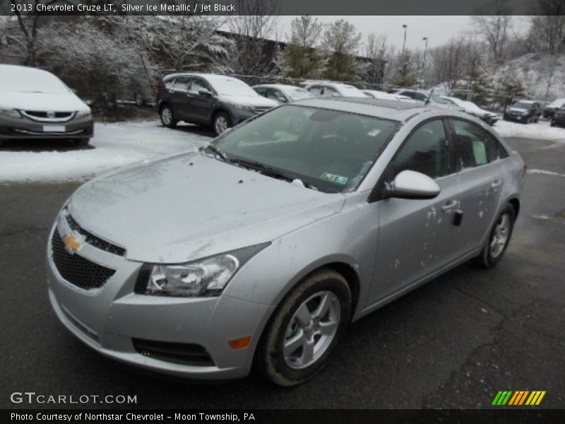 Silver Ice Metallic / Jet Black 2013 Chevrolet Cruze LT