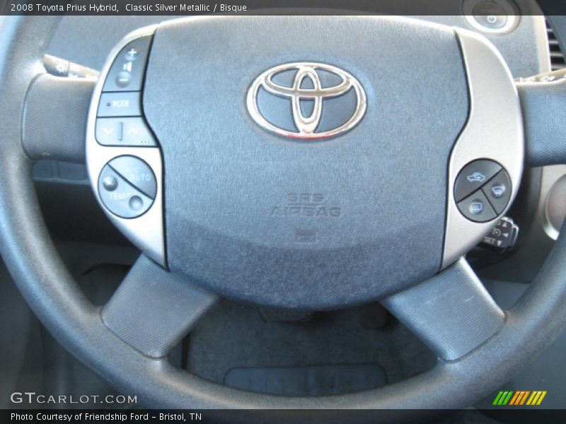 Classic Silver Metallic / Bisque 2008 Toyota Prius Hybrid