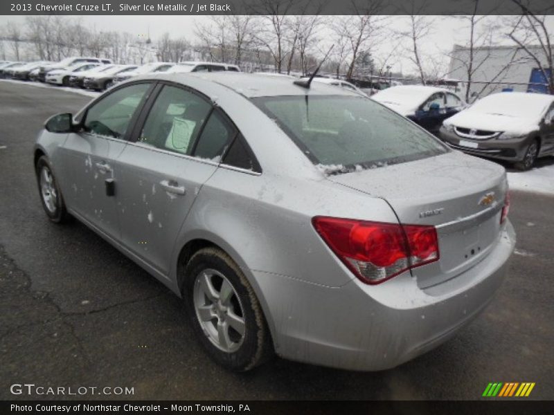 Silver Ice Metallic / Jet Black 2013 Chevrolet Cruze LT