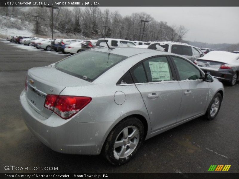 Silver Ice Metallic / Jet Black 2013 Chevrolet Cruze LT