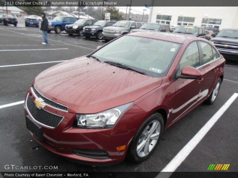 Autumn Metallic / Cocoa/Light Neutral 2013 Chevrolet Cruze LT