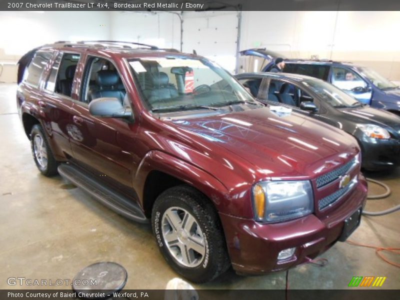 Bordeaux Red Metallic / Ebony 2007 Chevrolet TrailBlazer LT 4x4