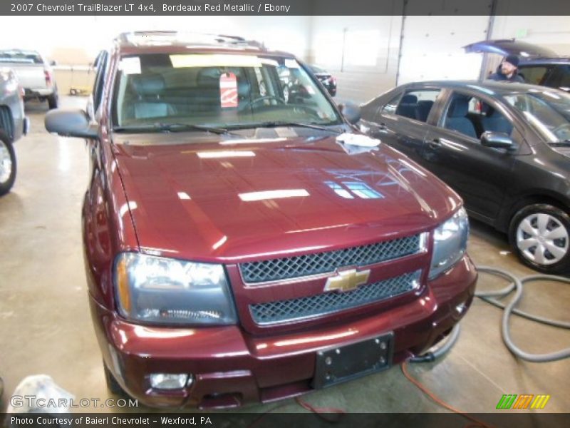 Bordeaux Red Metallic / Ebony 2007 Chevrolet TrailBlazer LT 4x4