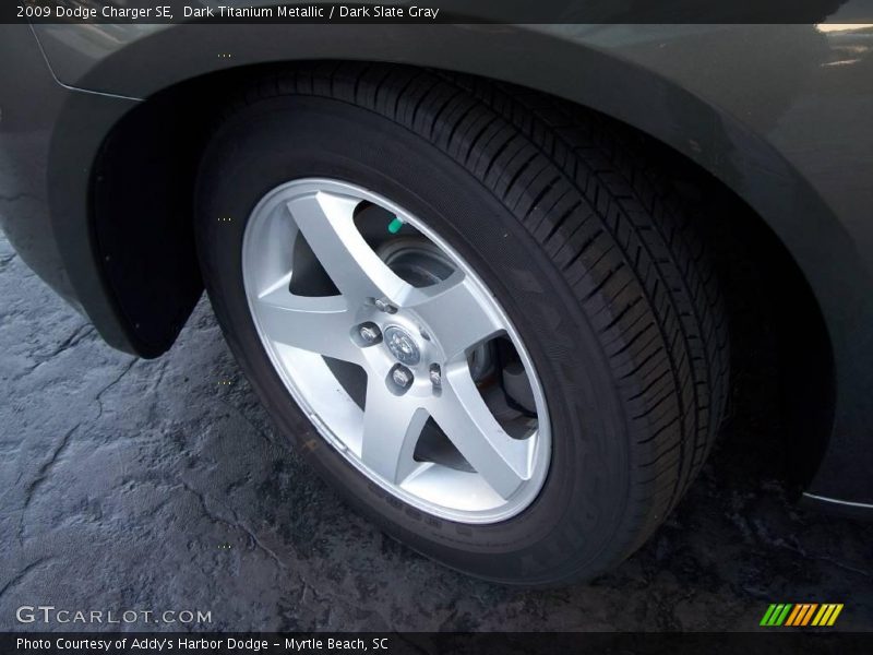Dark Titanium Metallic / Dark Slate Gray 2009 Dodge Charger SE