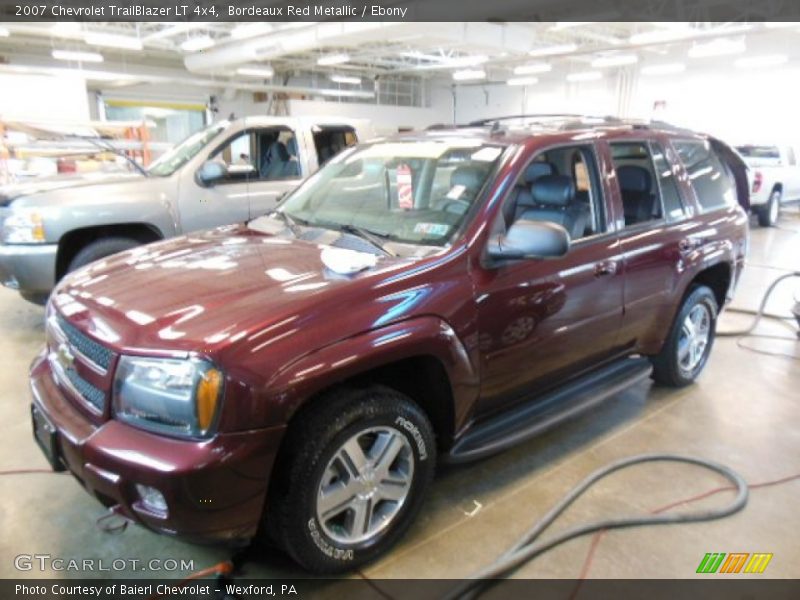 Bordeaux Red Metallic / Ebony 2007 Chevrolet TrailBlazer LT 4x4