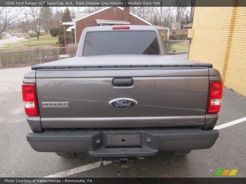 Dark Shadow Grey Metallic / Medium Dark Flint 2006 Ford Ranger XLT SuperCab 4x4