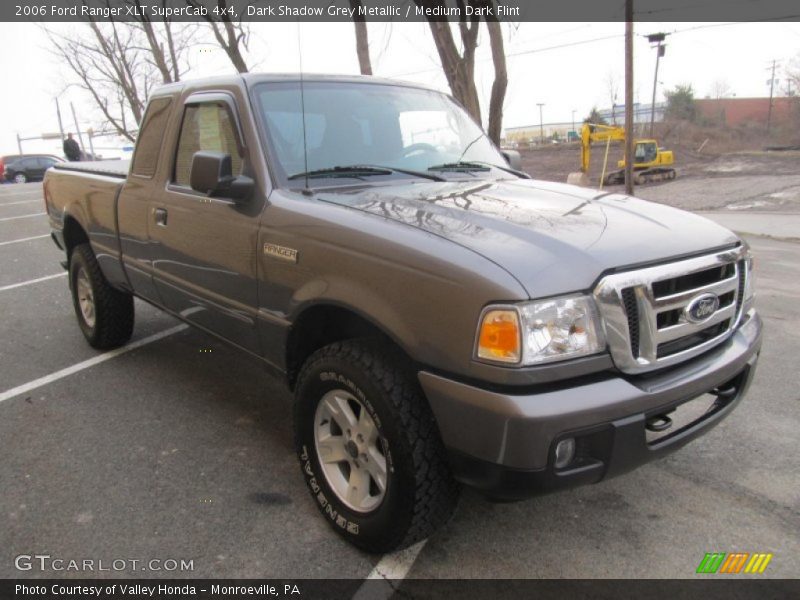 Dark Shadow Grey Metallic / Medium Dark Flint 2006 Ford Ranger XLT SuperCab 4x4