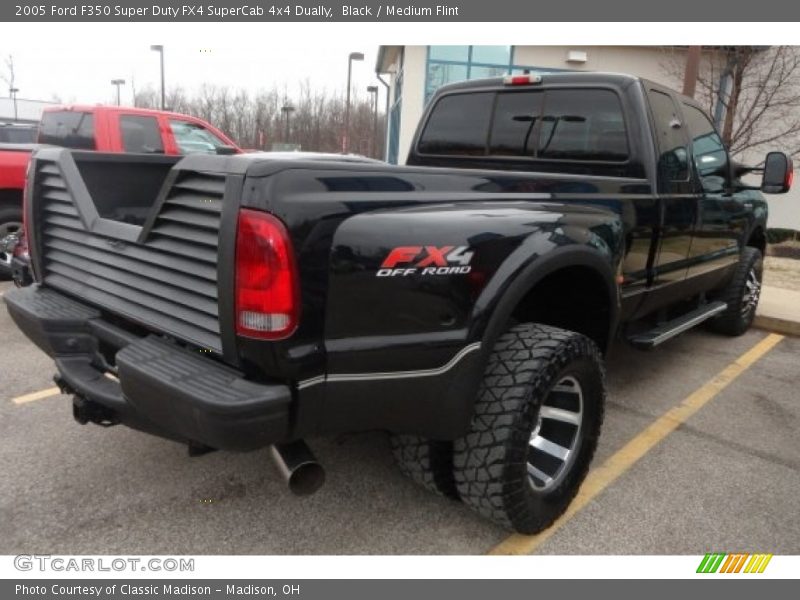 Black / Medium Flint 2005 Ford F350 Super Duty FX4 SuperCab 4x4 Dually