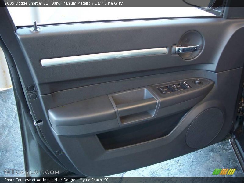 Dark Titanium Metallic / Dark Slate Gray 2009 Dodge Charger SE