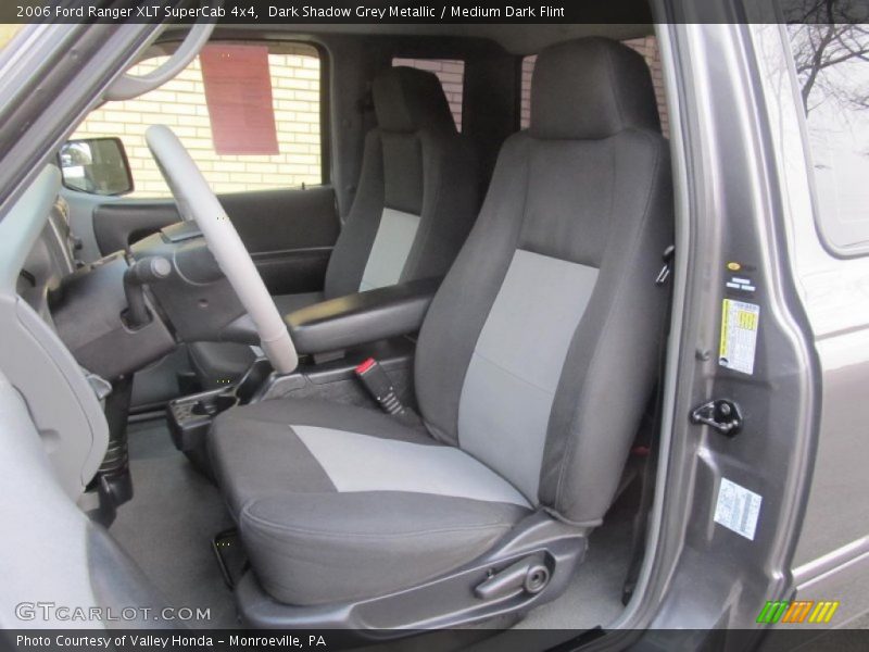 Front Seat of 2006 Ranger XLT SuperCab 4x4