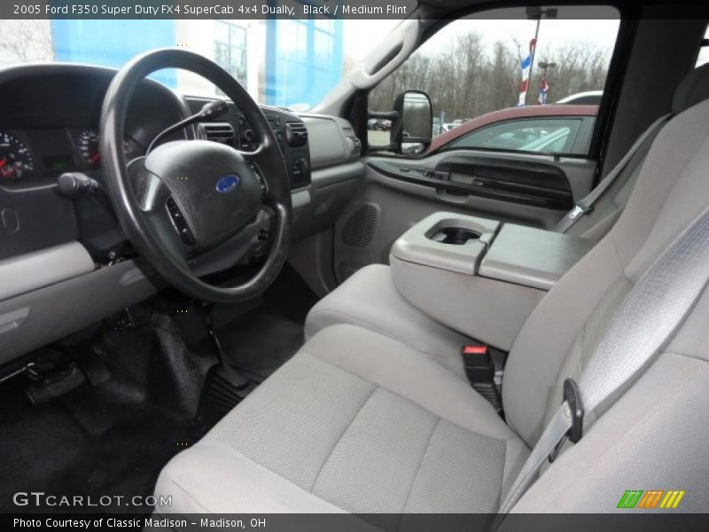 Black / Medium Flint 2005 Ford F350 Super Duty FX4 SuperCab 4x4 Dually