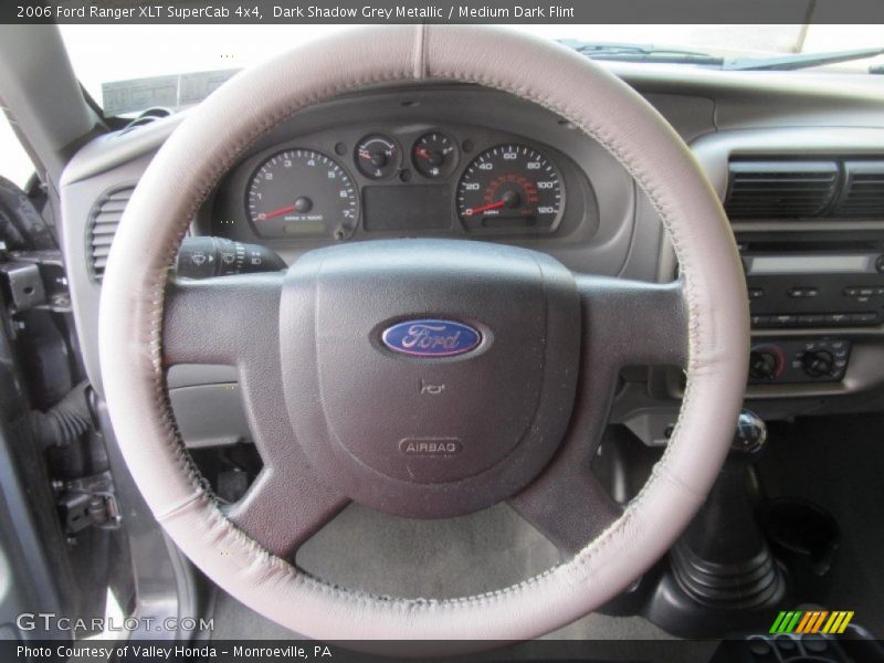 Dark Shadow Grey Metallic / Medium Dark Flint 2006 Ford Ranger XLT SuperCab 4x4
