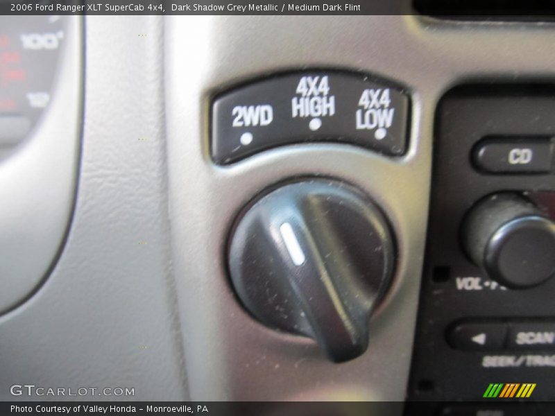 Controls of 2006 Ranger XLT SuperCab 4x4