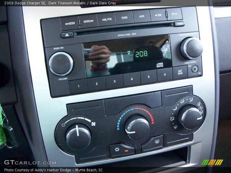 Dark Titanium Metallic / Dark Slate Gray 2009 Dodge Charger SE
