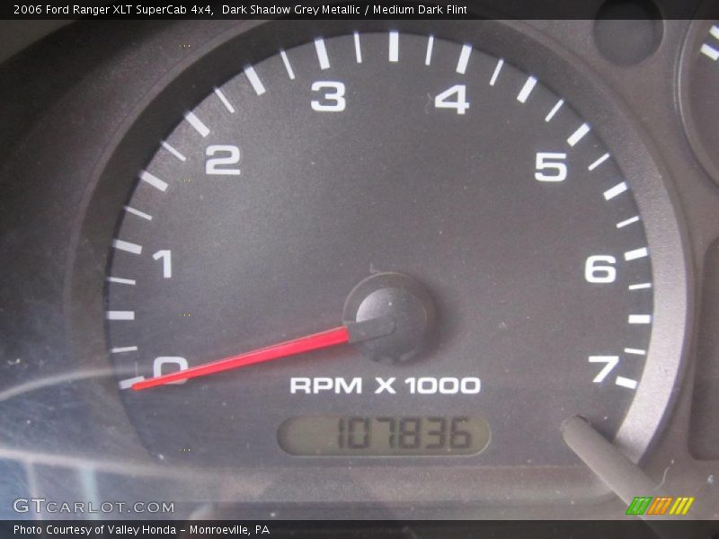 Dark Shadow Grey Metallic / Medium Dark Flint 2006 Ford Ranger XLT SuperCab 4x4