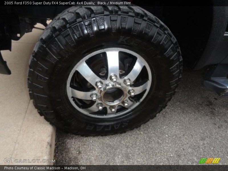 Black / Medium Flint 2005 Ford F350 Super Duty FX4 SuperCab 4x4 Dually