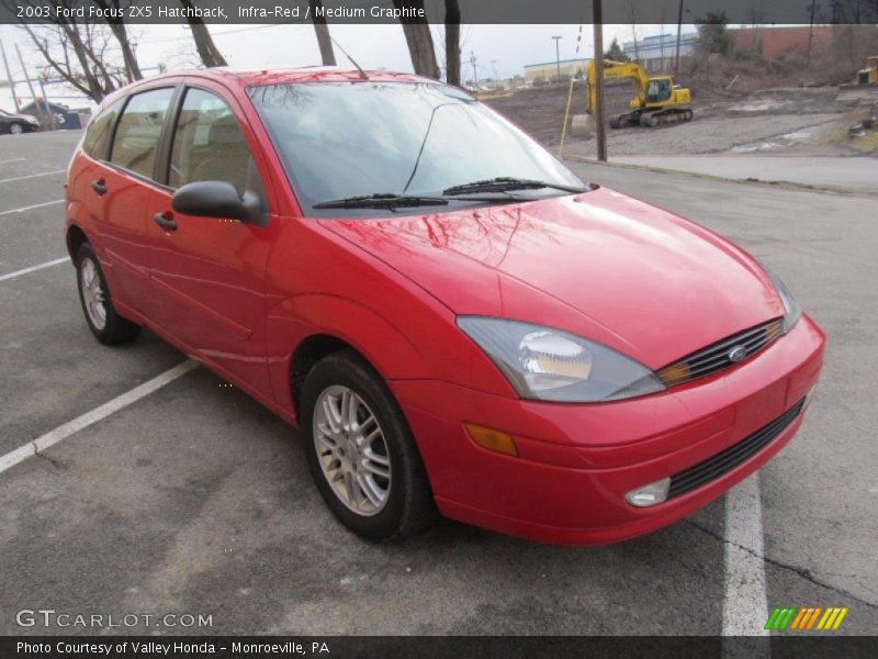 Front 3/4 View of 2003 Focus ZX5 Hatchback