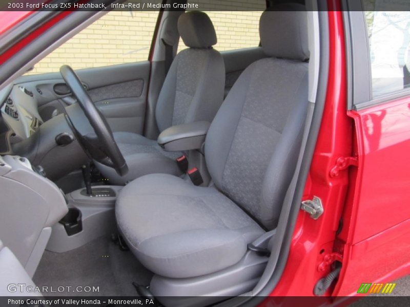 Front Seat of 2003 Focus ZX5 Hatchback