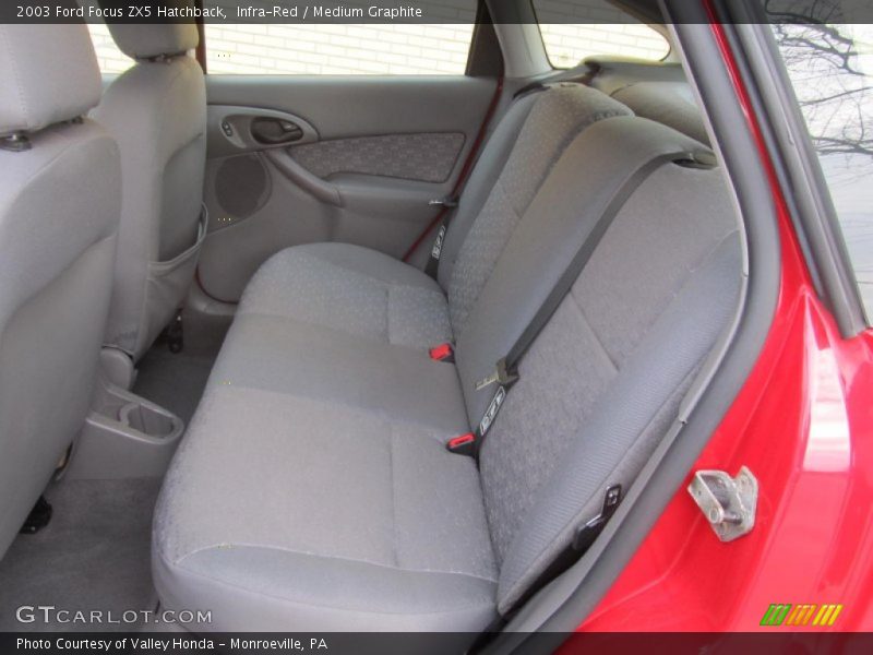 Rear Seat of 2003 Focus ZX5 Hatchback