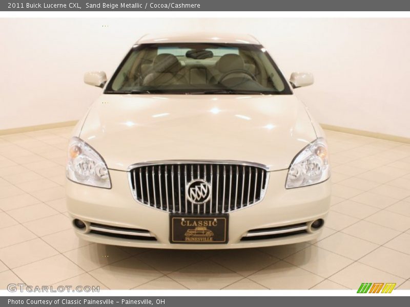 Sand Beige Metallic / Cocoa/Cashmere 2011 Buick Lucerne CXL